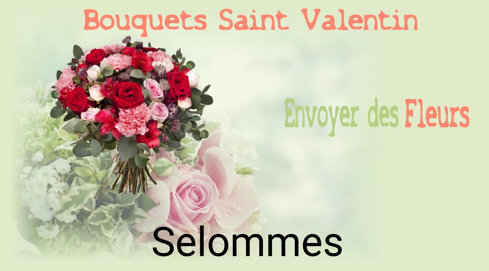 Roses de Saint-Valentin livrées à Selommes